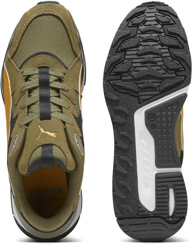 Спортивные кроссовки PUMA Unisex Mirage Sport Asphalt Remix, Olive Green Olive Drab Amber — фото 3