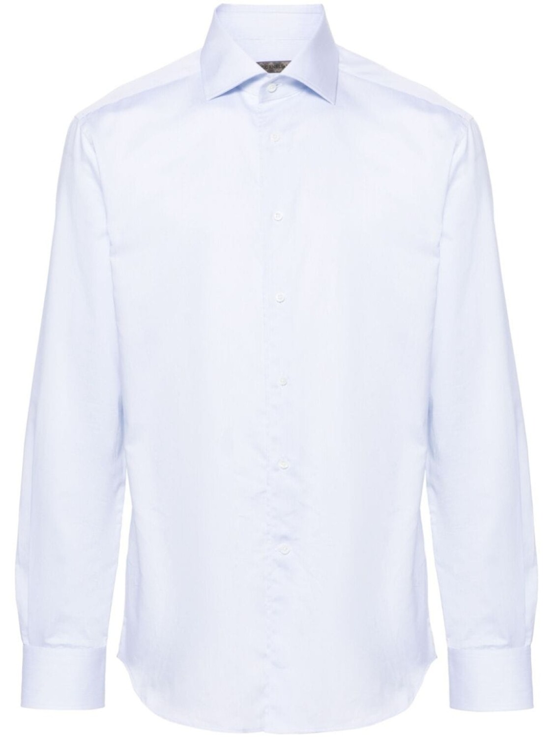 

Corneliani рубашка с заостренным воротником, синий