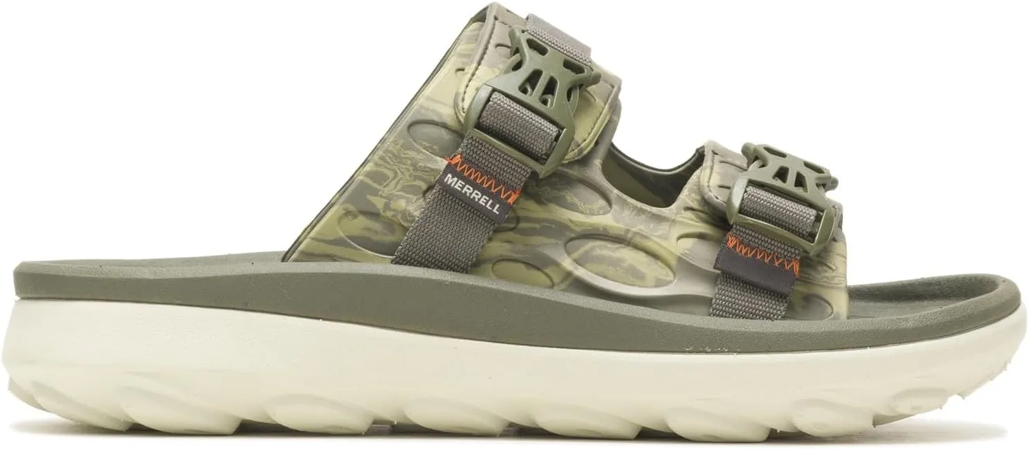 Мужские спортивные сандалии Merrell Ultra Wrap, зеленый — фото 2