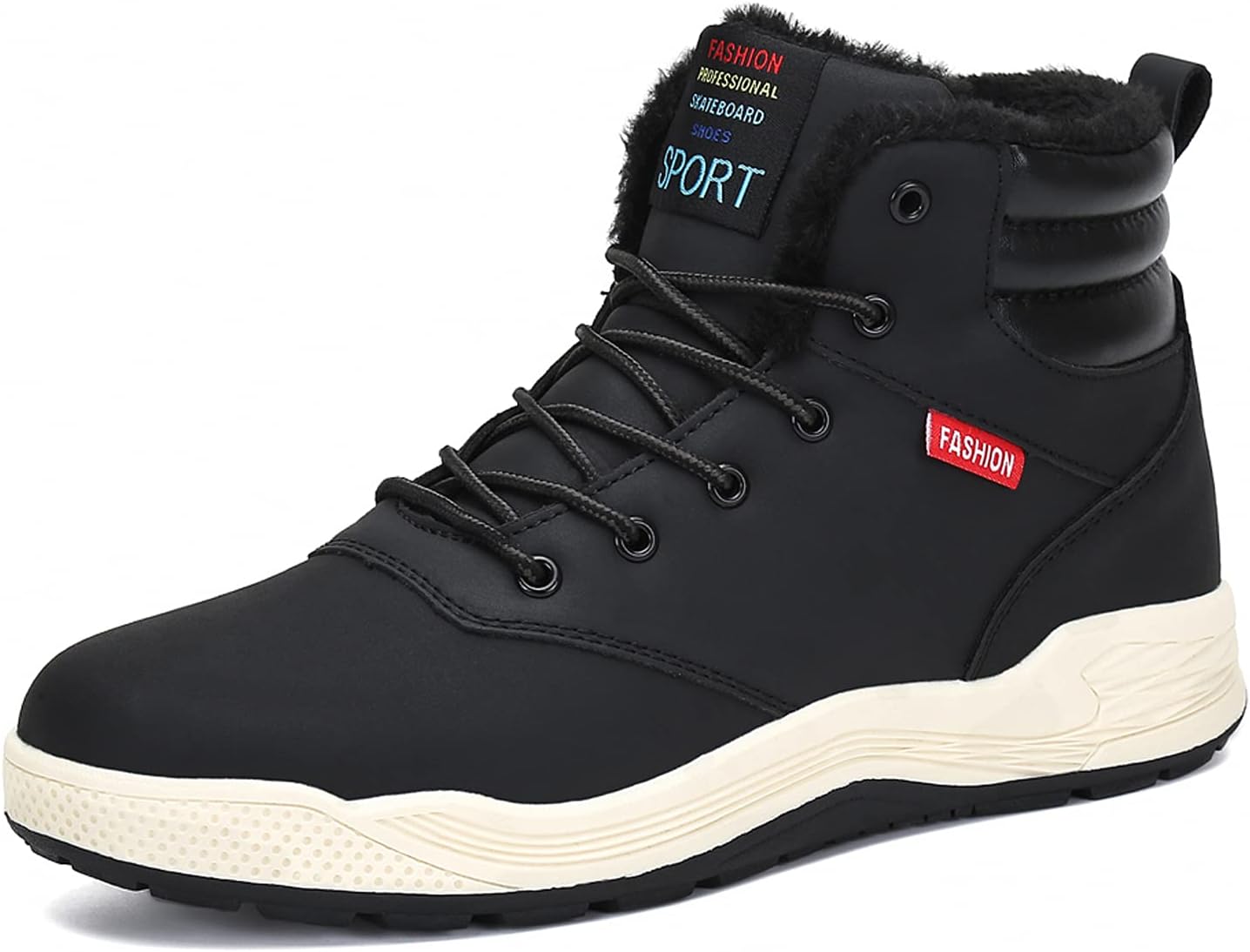 

Мужские зимние ботинки AFT AFFINEST водонепроницаемые для активного отдыха и походов, кроссовки на щиколотку, черный