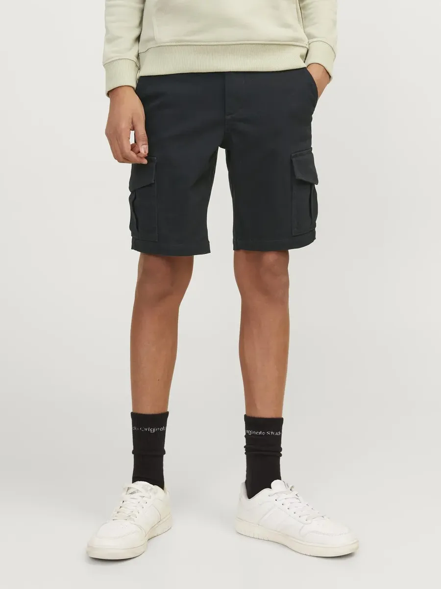 

Бермуды Jack & Jones Junior Cargo "JPSTJOE JJCARGO SHORTS JNR", черный