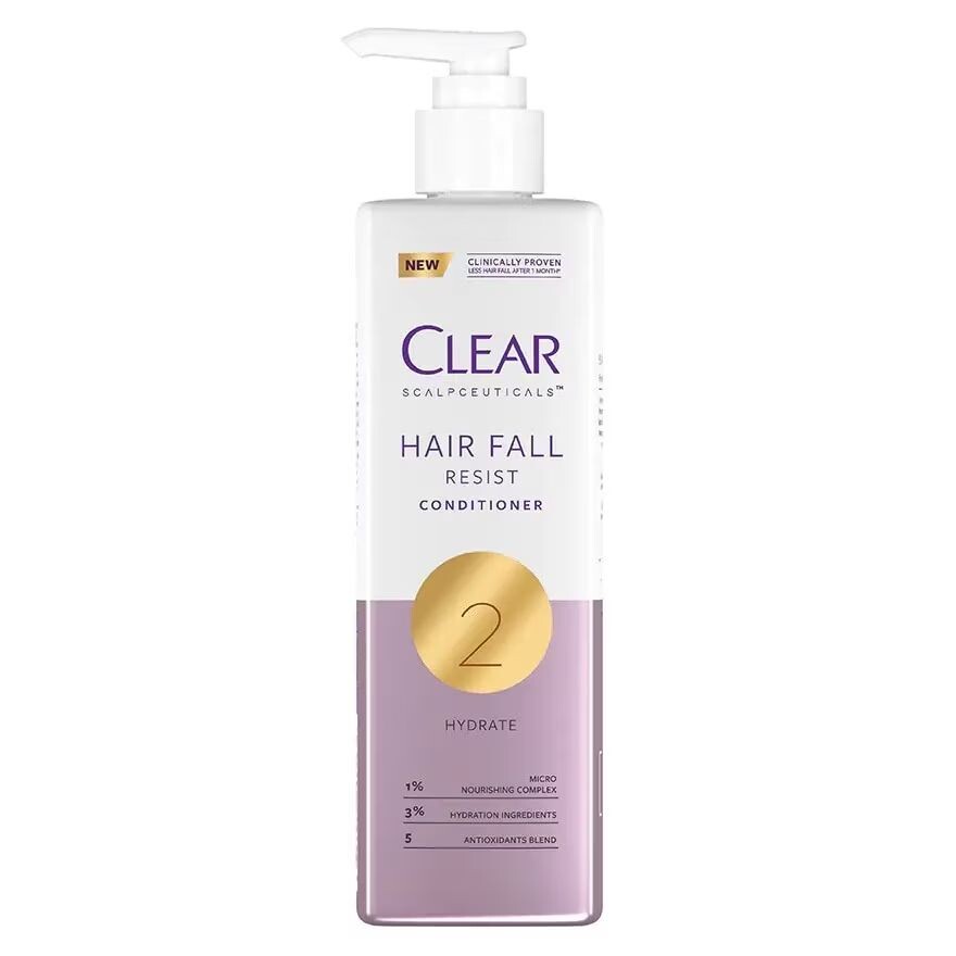 

Clear Scalpceuticals Кондиционер против выпадения волос 300 мл. ลดผมขาดหลุดร่วง ผมร่วง ผมบา, Purple