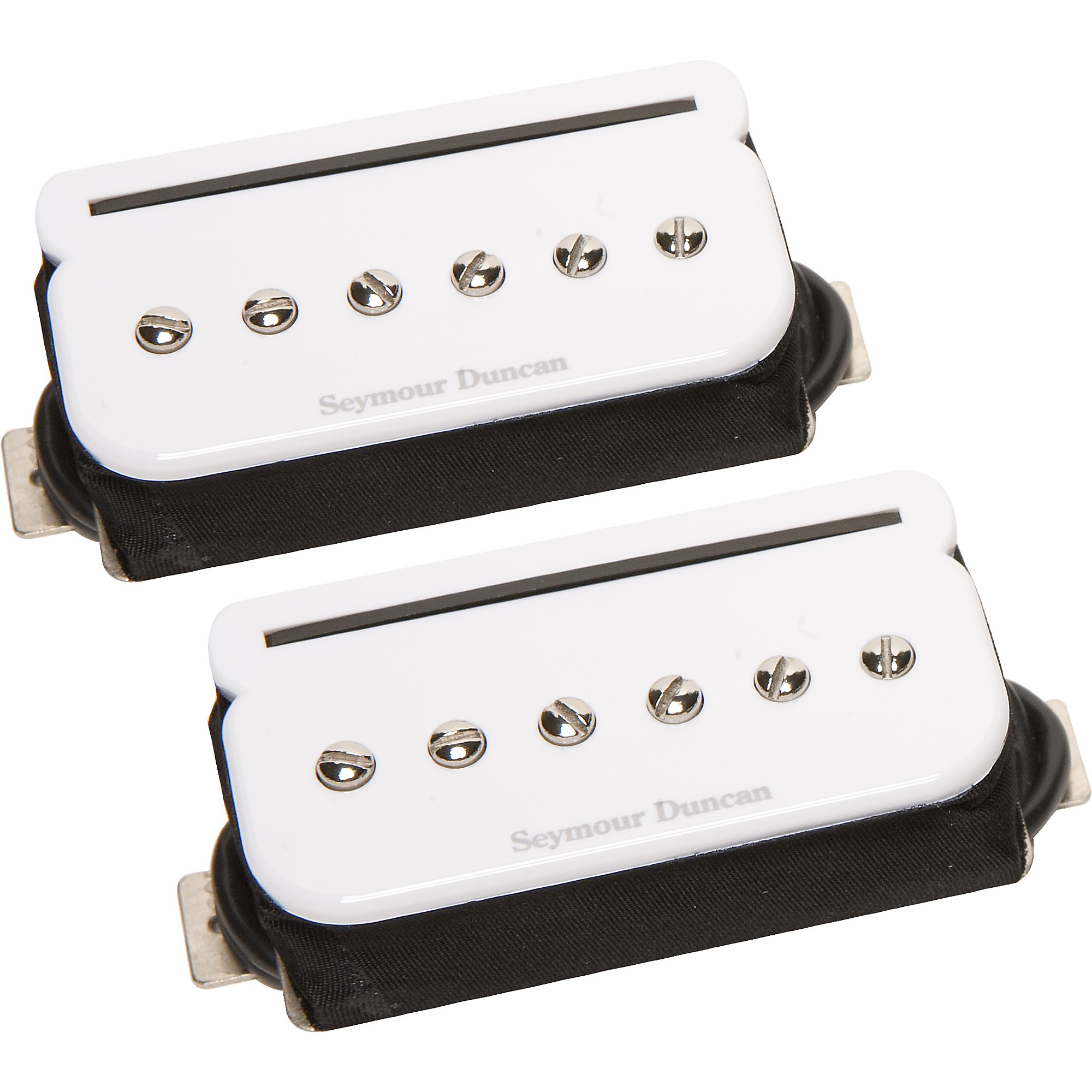 

Seymour Duncan SHPR-1s P-Rails — набор звукоснимателей для грифа и бриджа, белый