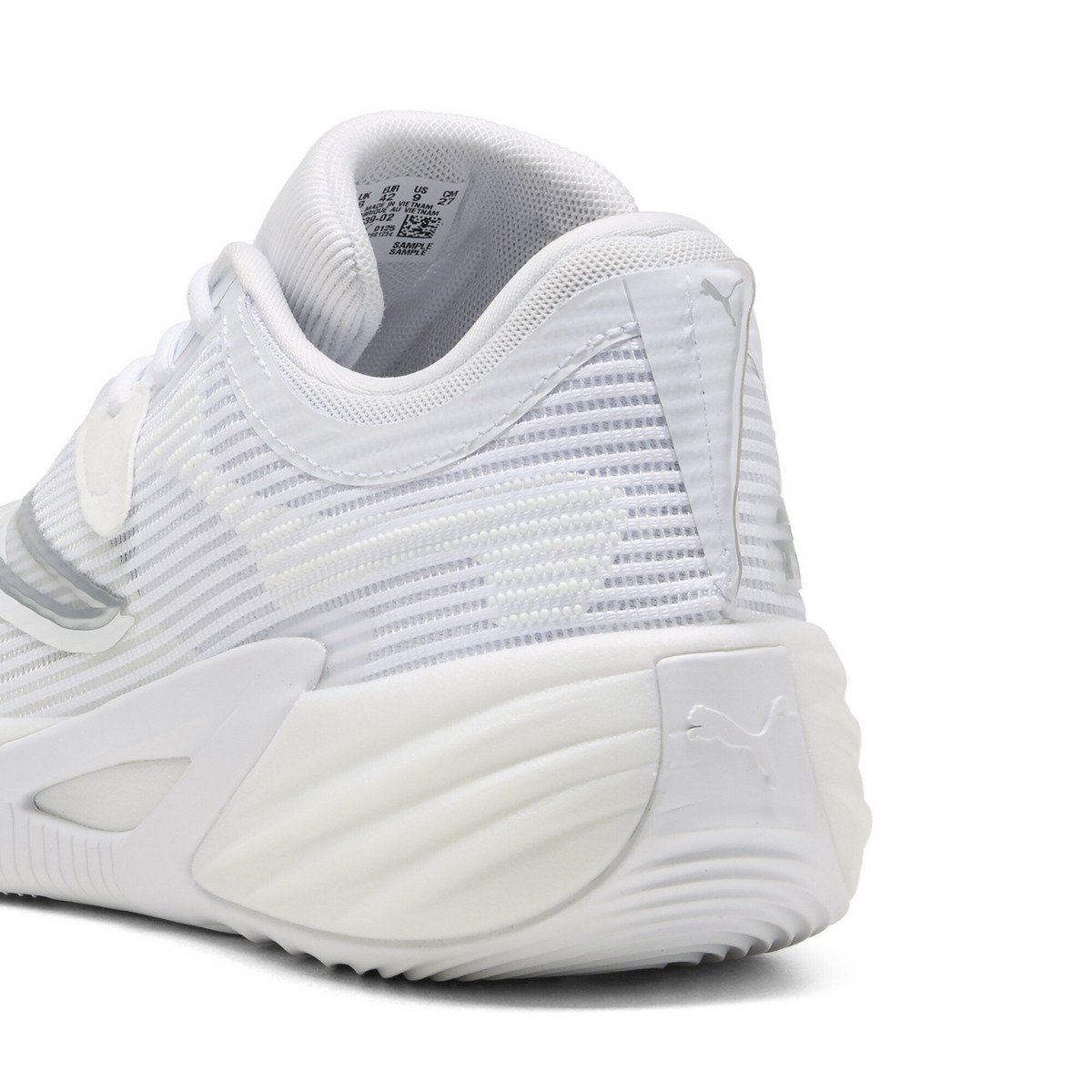Мужские баскетбольные кроссовки All-Pro Nitro 2 PUMA, PUMA White-Blue — фото 3