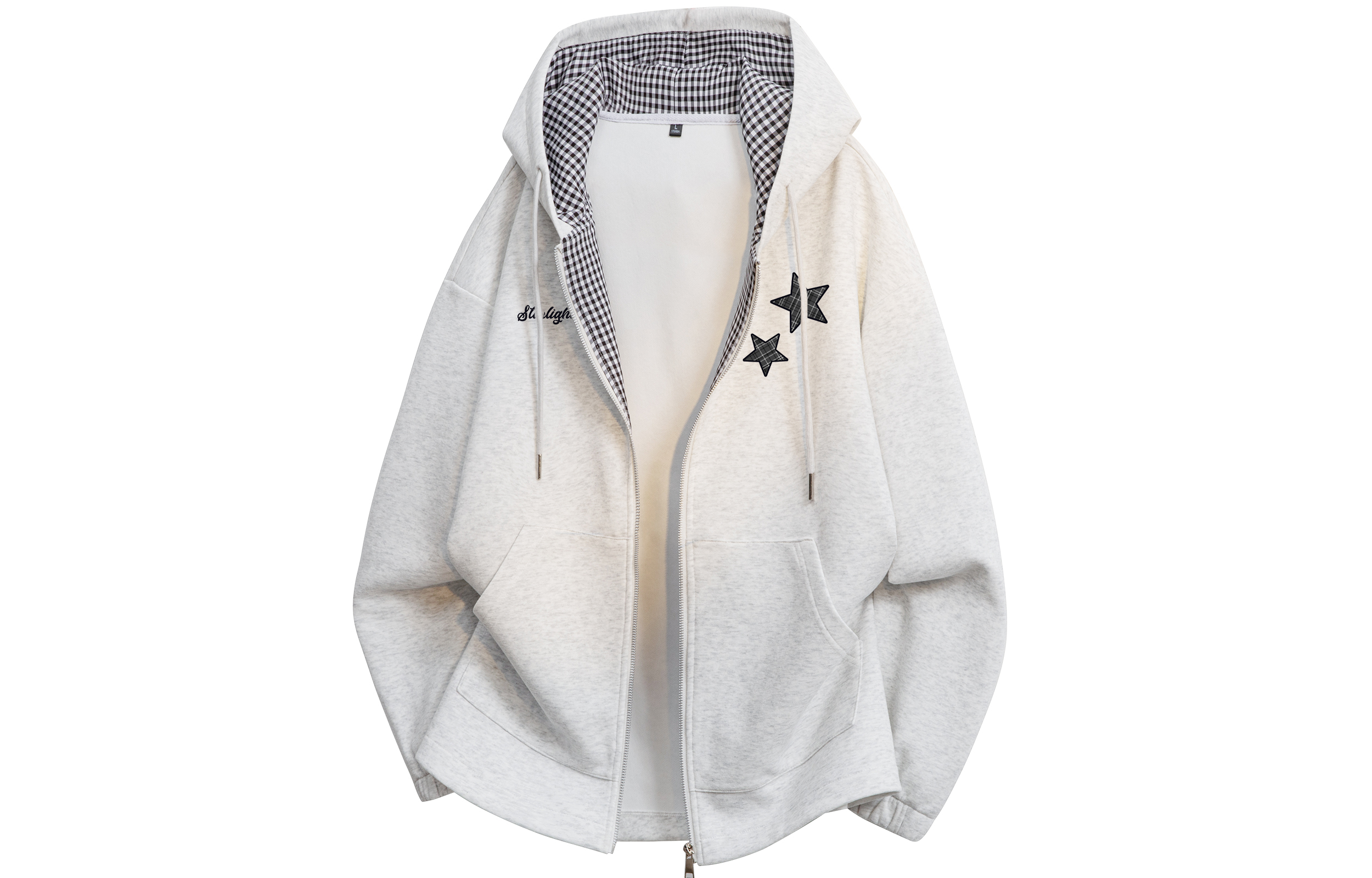 

ТТТолстовка Huichao Riding The Wind Collection для женщин WARRIOR, 花灰小格【强推加厚款】