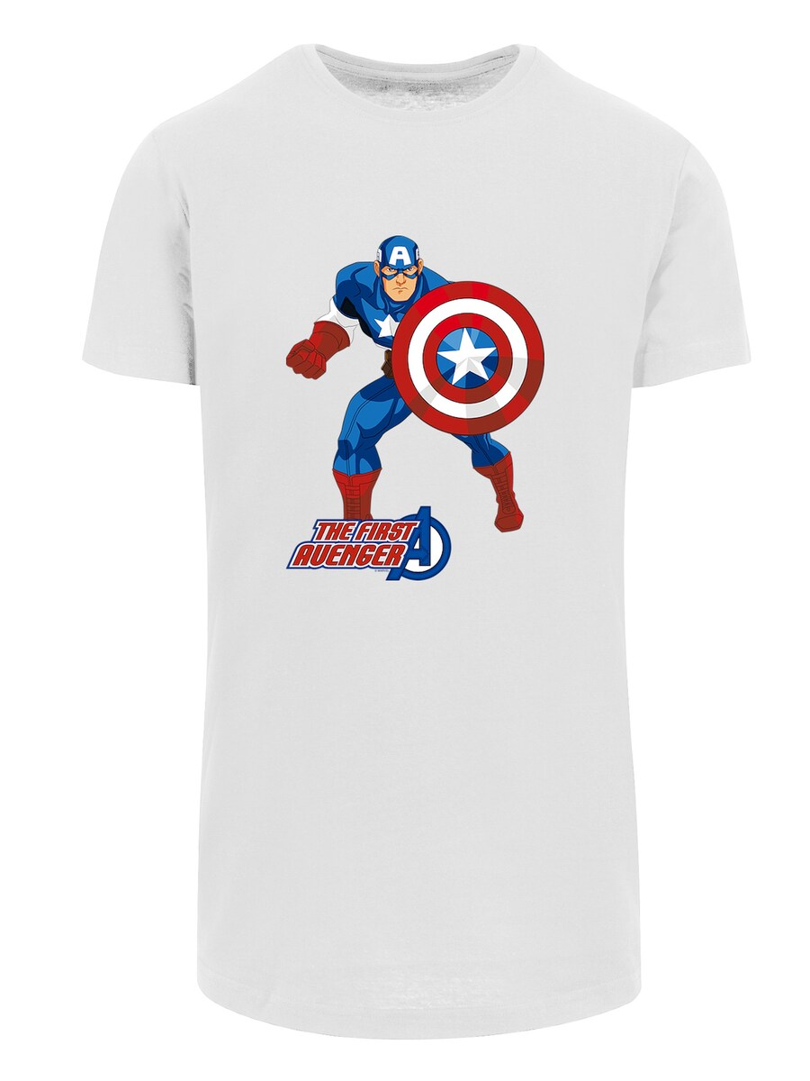 

Рубашка F4NT4STIC Captain America The First Avenger, цвет White/Off white