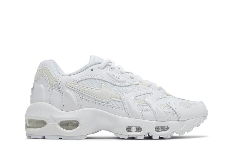 Кроссовки Wmns Air Max 96 2 'Triple White', белый