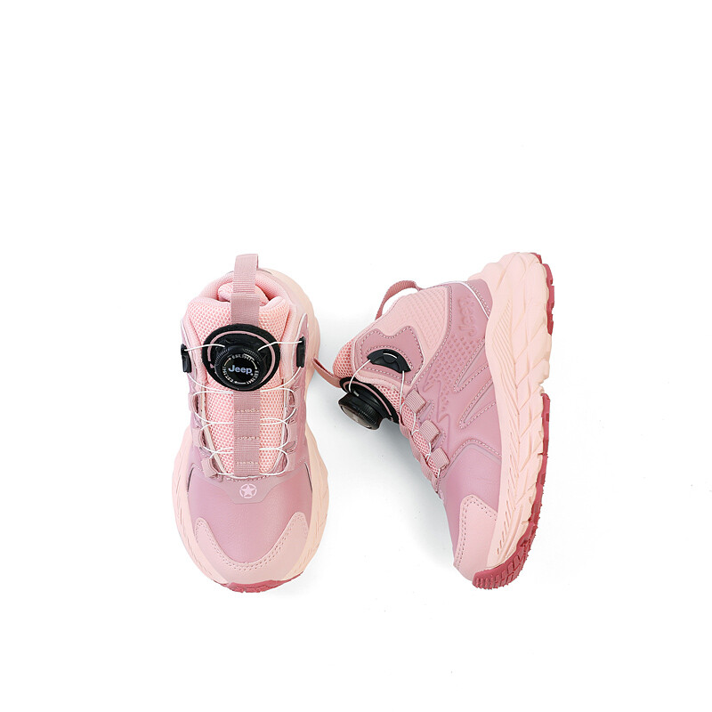 Кроссовки Jeep Kids Lifestyle Shoes Kids Mid-top Pink, розовый — фото 3