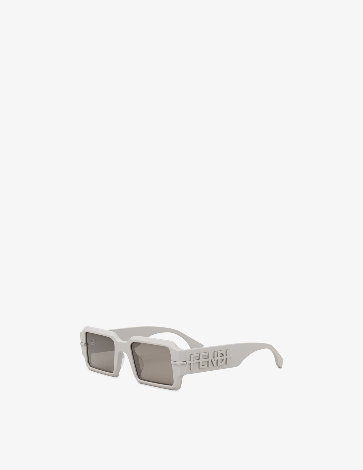 

Солнцезащитные очки FE40073U в квадратной оправе Fendi, серый