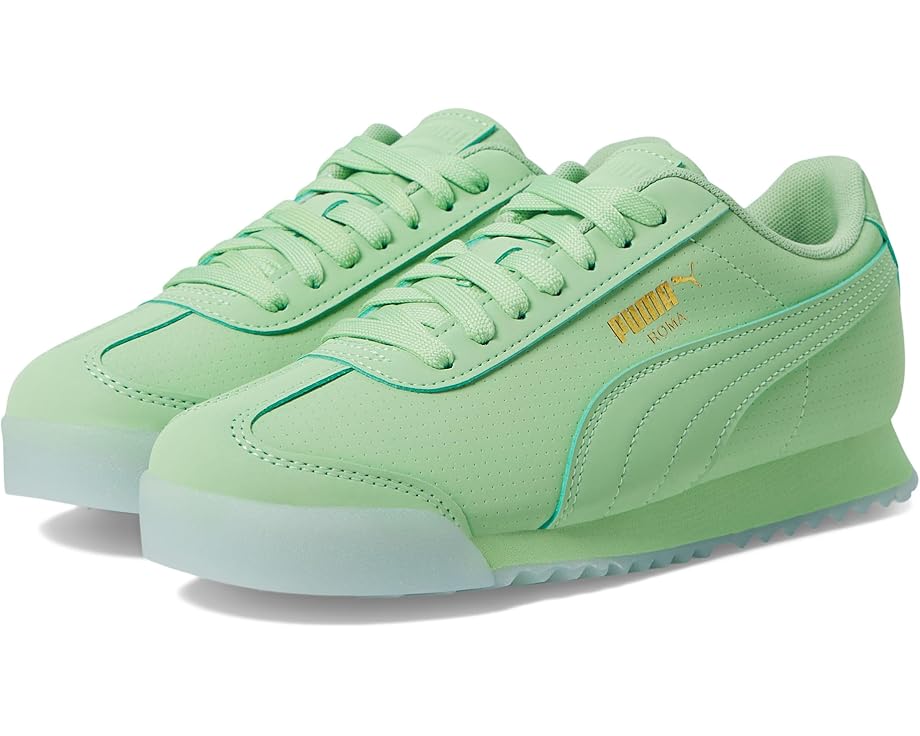 

Кроссовки PUMA Kids Roma Reversed Mist, цвет Pure Green/Icy Blue