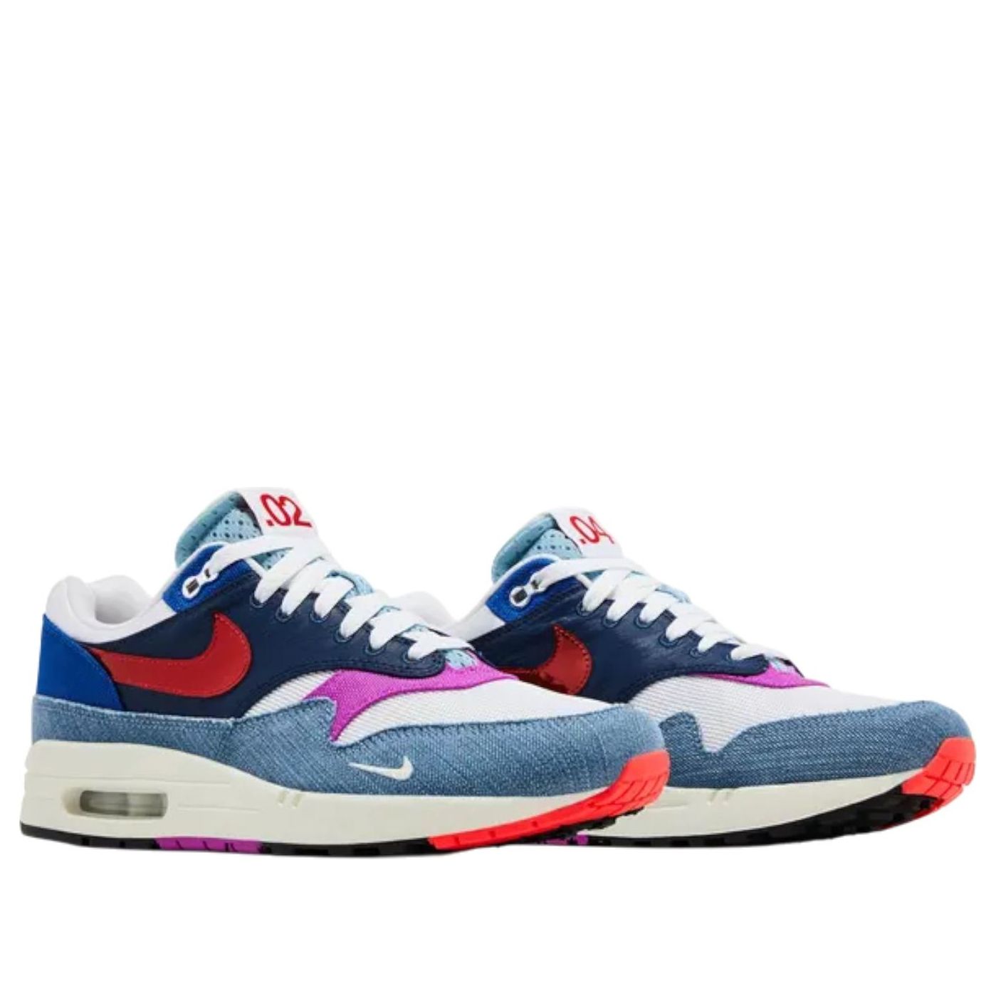 Кроссовки Nike Air Max 1 'Premium Goods Sport Red Varsity Royal' — фото 3