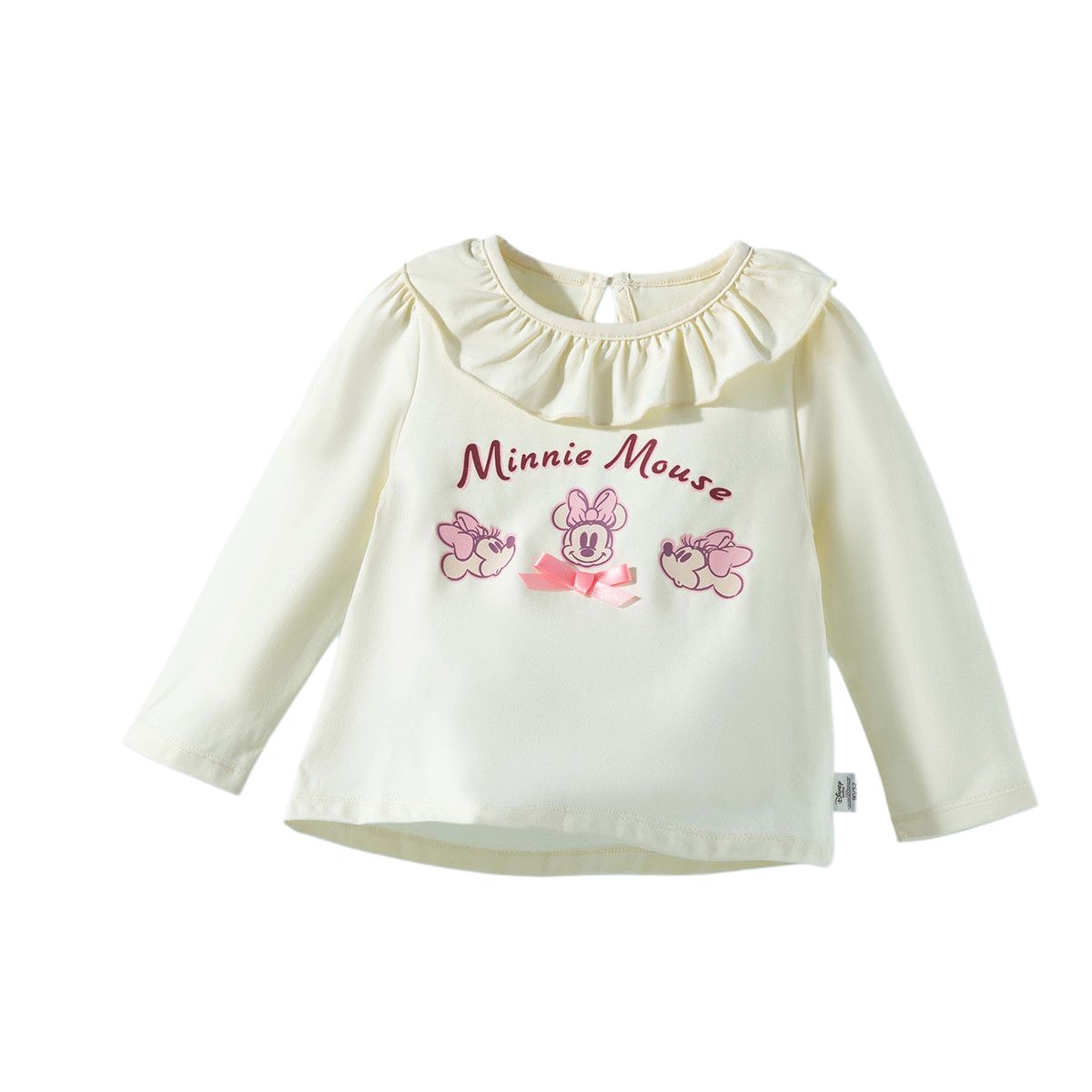 Футболка minnie series для детей 3-7 лет Disney, персиковый — фото 3