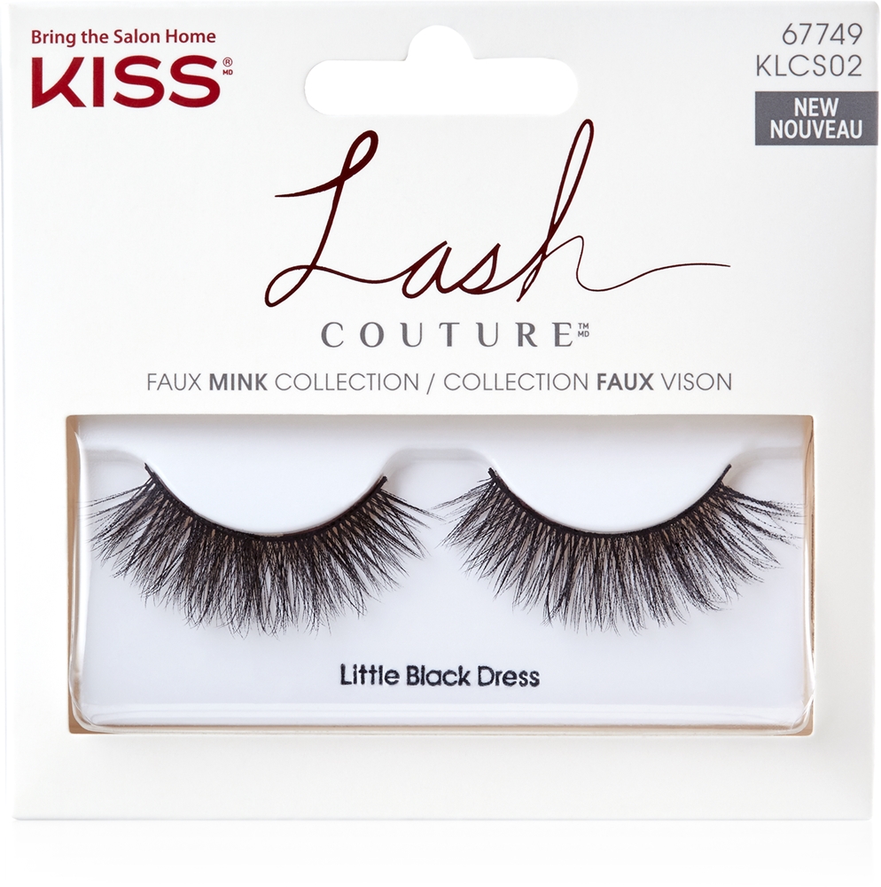 

Накладные ресницы Lash Couture из искусственной норки Kiss, little black dress 2 шт