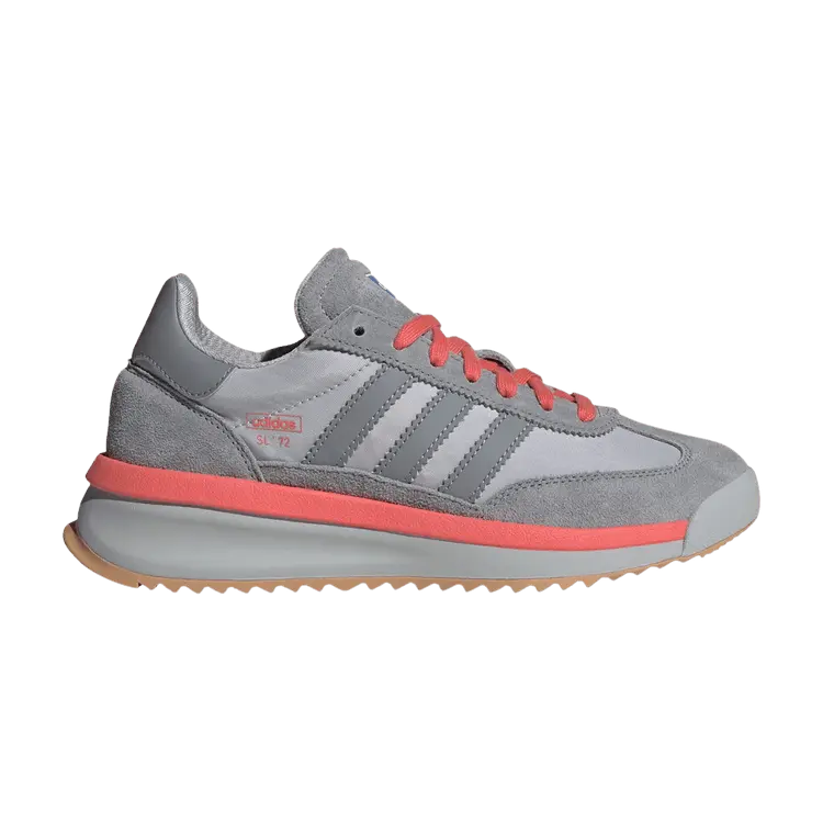 

Кроссовки adidas SL72 RTN 'Grey Preloved Red', серый