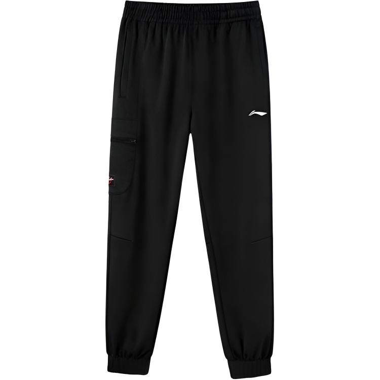

Мужские вязаные спортивные штаны Li Ning, черный