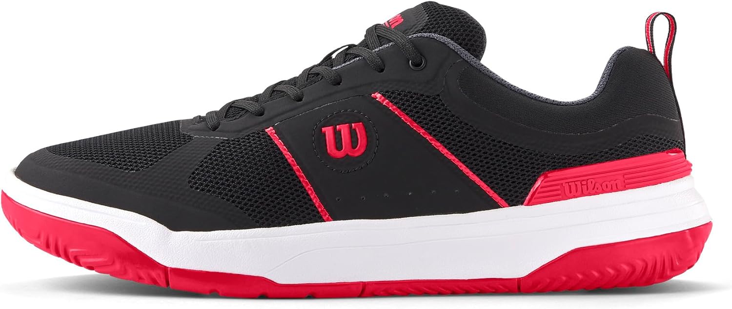 

Мужские кроссовки для пиклбола Wilson Mens Pickle Pro, белый/черный/красный