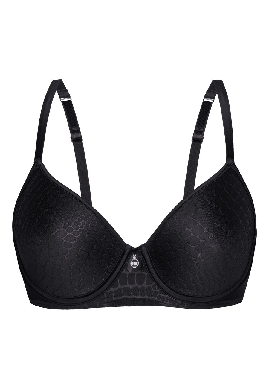 

Бюстгальтер на косточках sassa T-shirt Bra PURE ANIMAL, черный