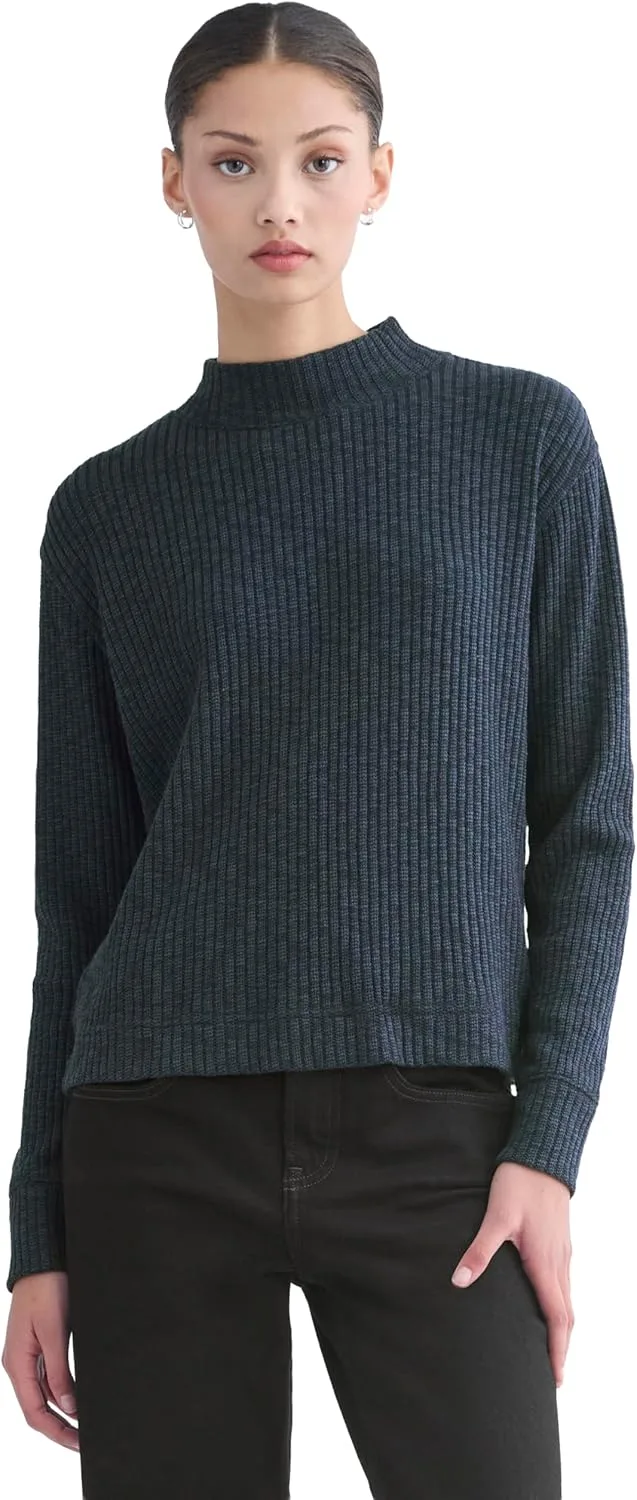 

Everlane Women's The Cozy Rib Funnel-Neck