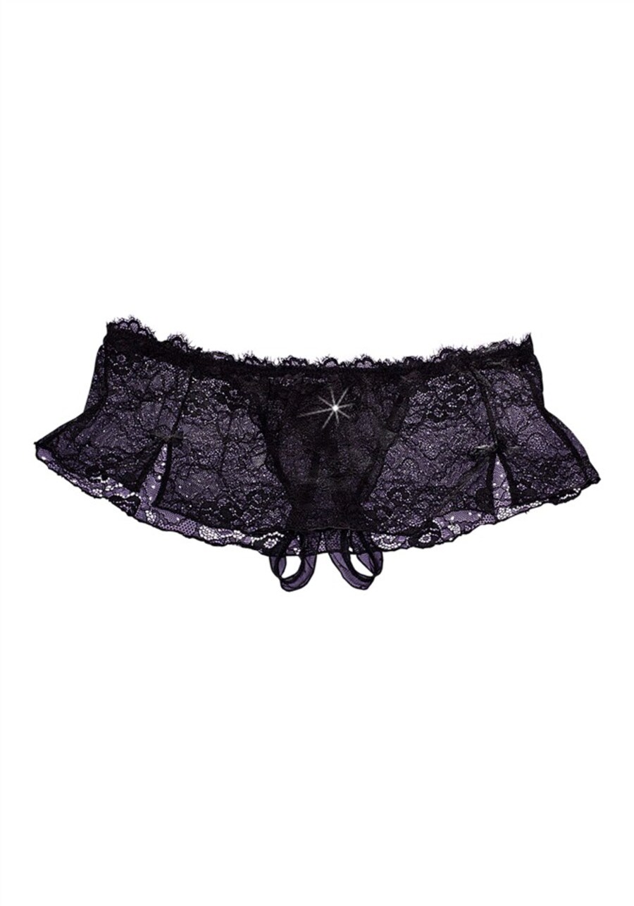

Стринги PETITE FLEUR GOLD, черный