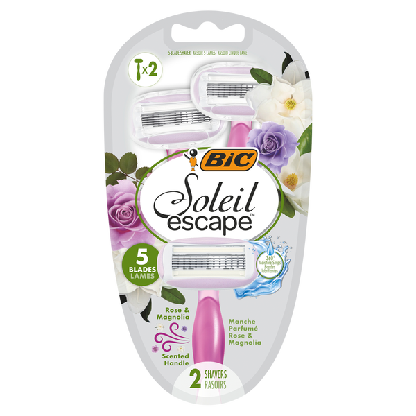 

Бритва, 2 шт/1 упаковка Bic Soleil escape 5