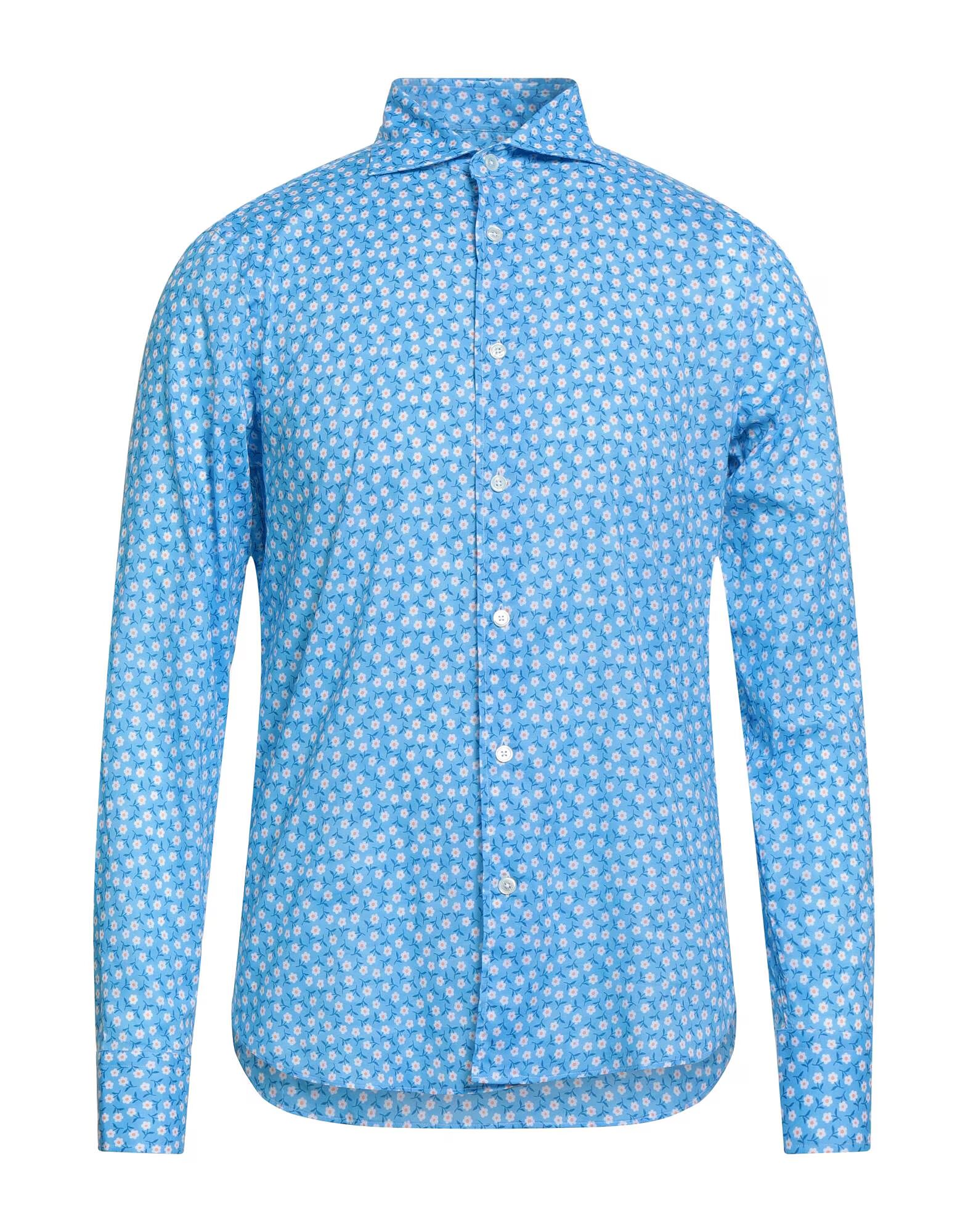 

Рубашка Fedeli, лазурный