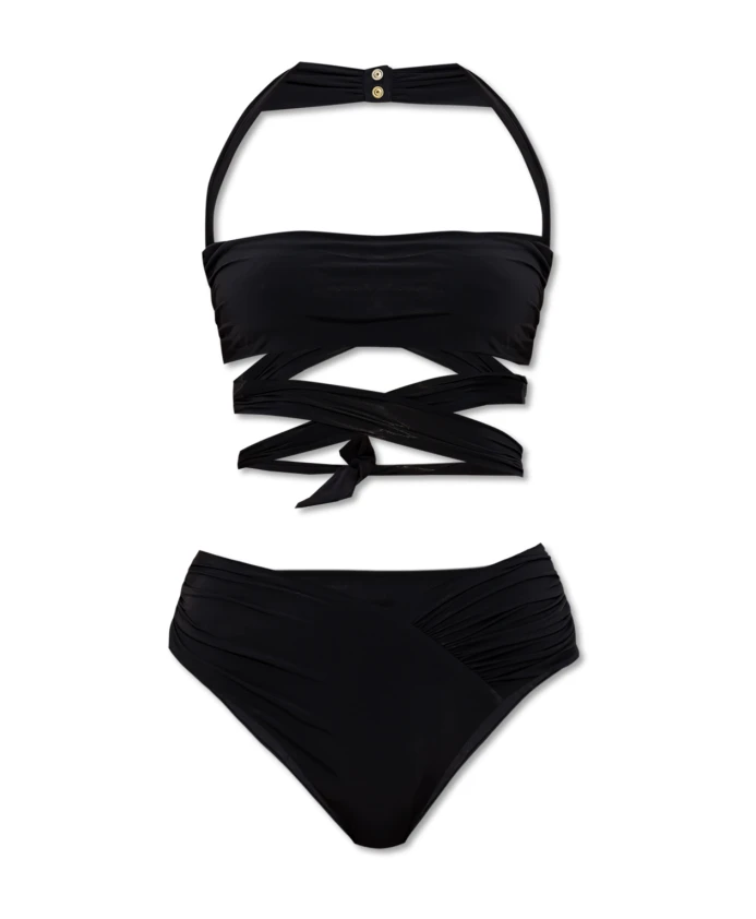 

Купальник из двух частей Balmain, черный