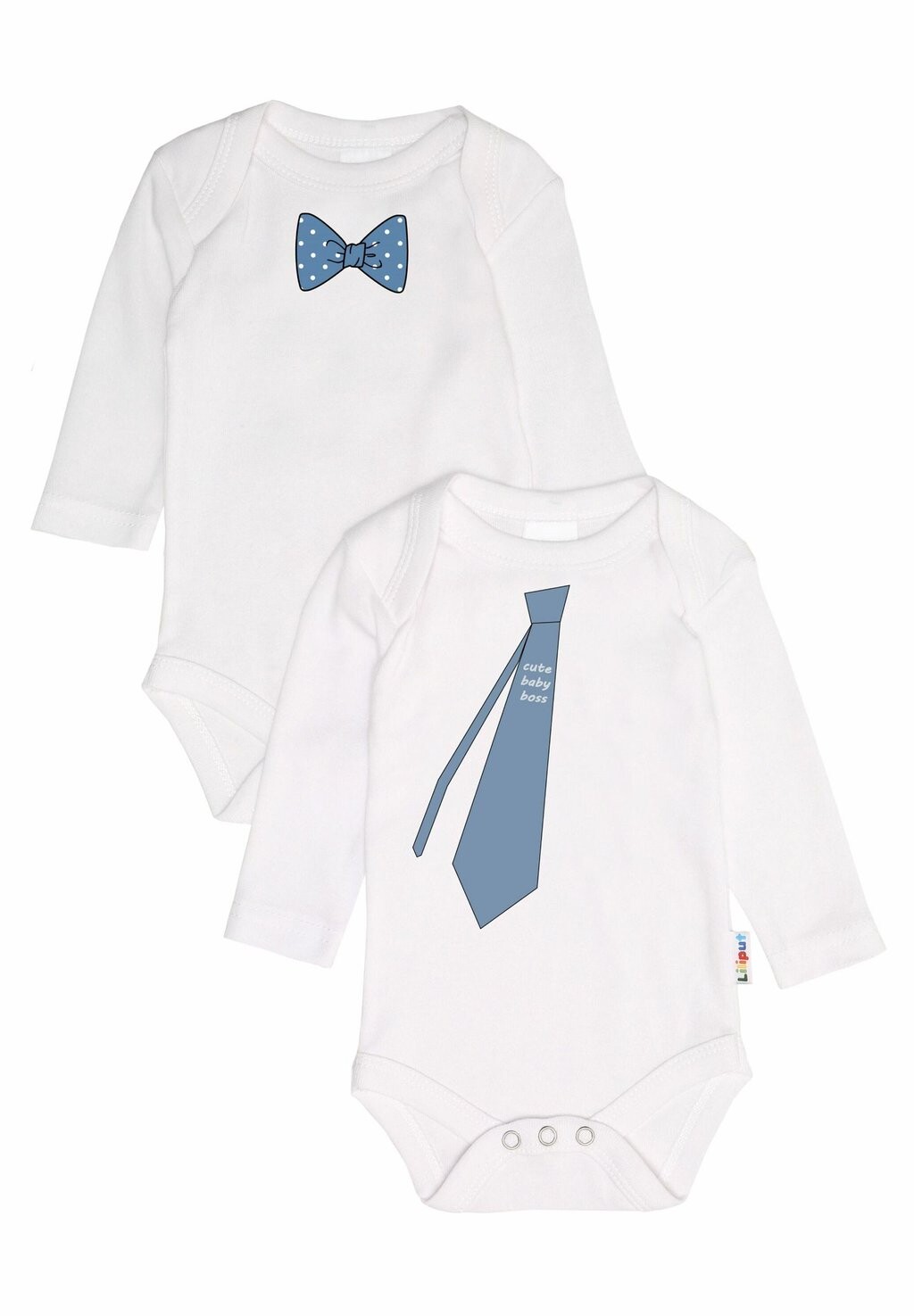 

Боди 2-PACK CUTE BABY BOSS / FLIEGE Liliput, цвет weiß