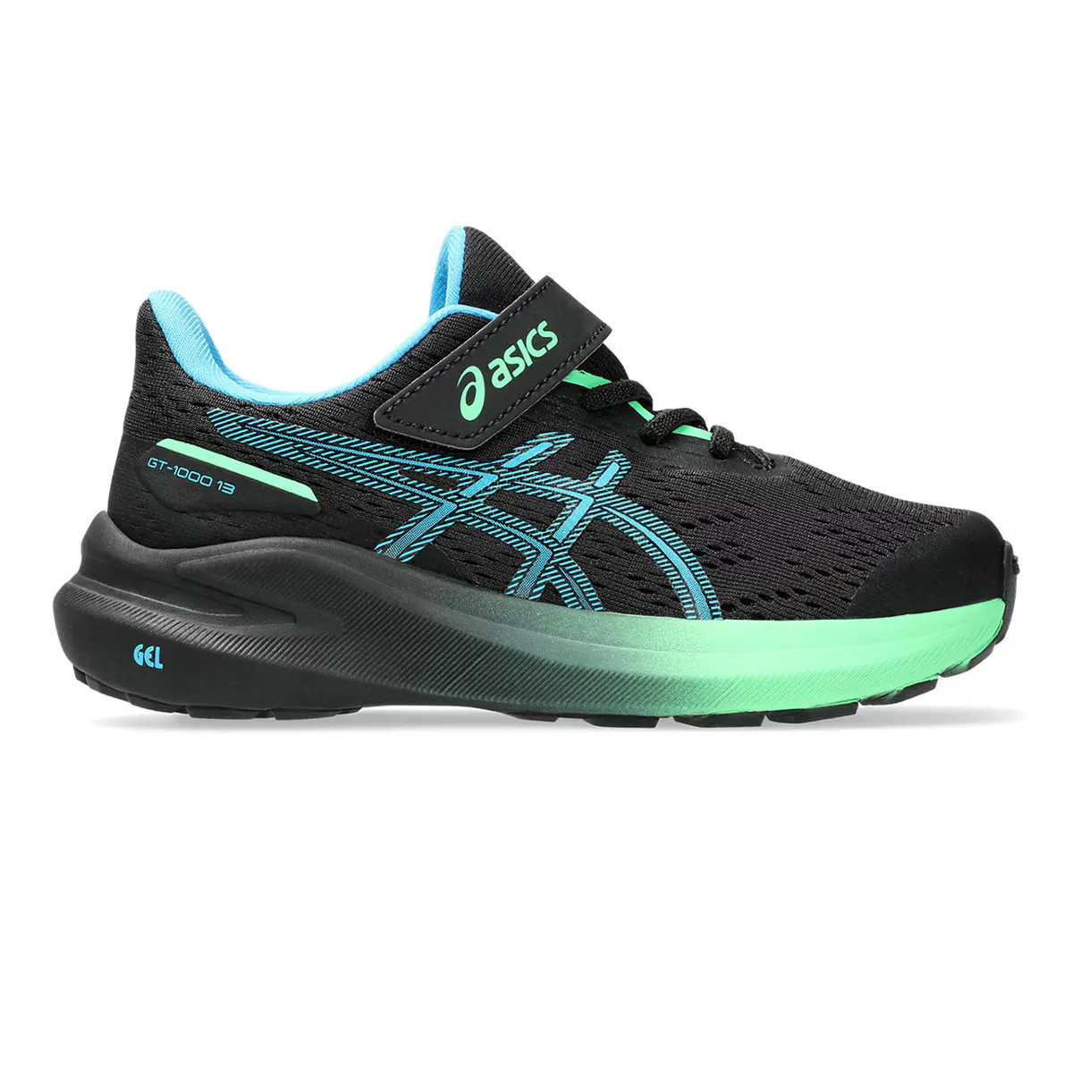 

Детские кроссовки Asics GT-1000 13 PS, черный/синий