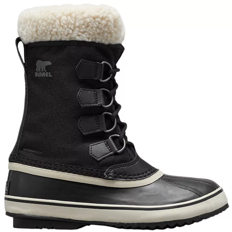 Женские ботинки Sorel Carnival WP текстильные высокие, черный