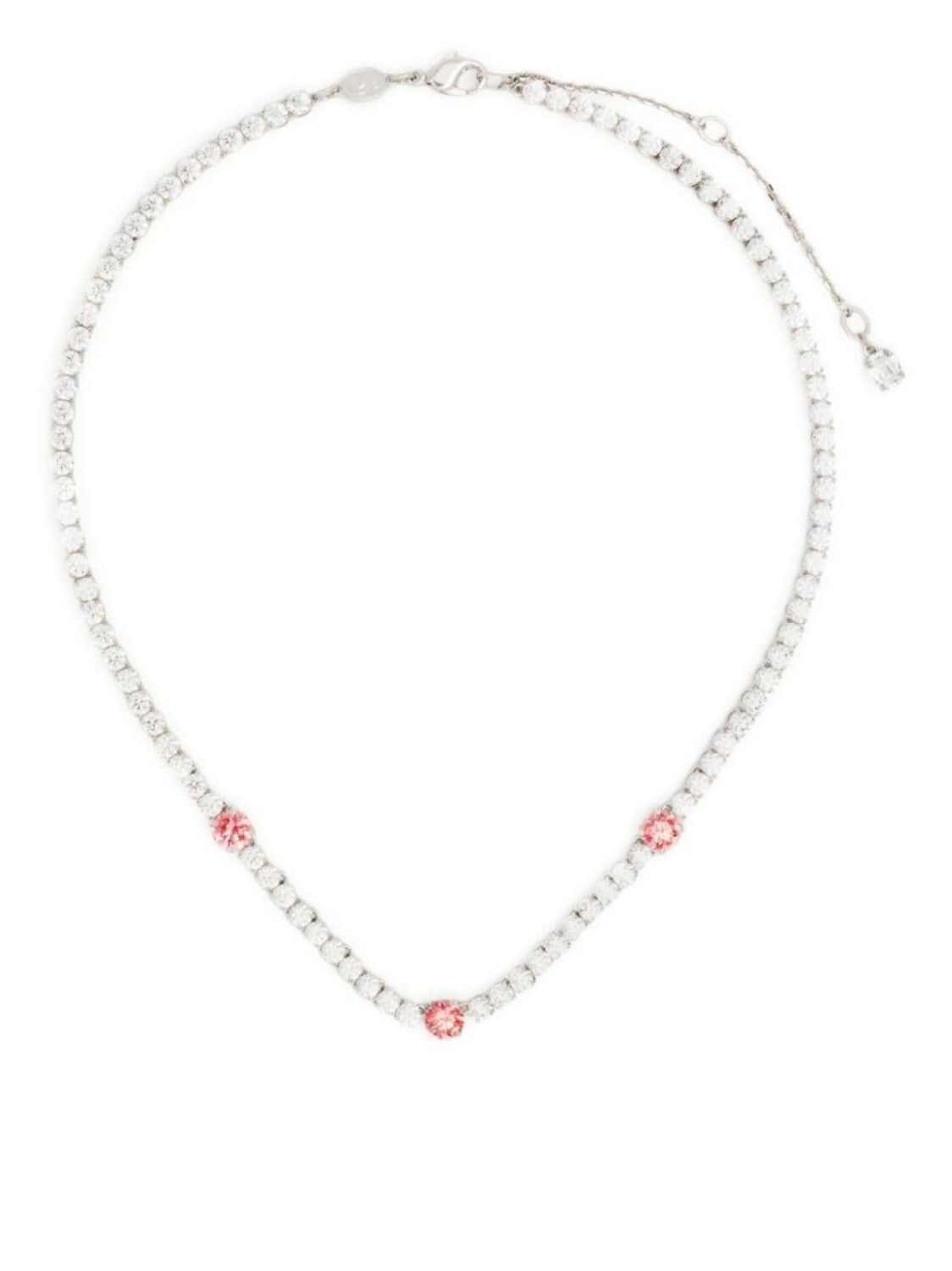 

Колье Matrix Tennis Swarovski, серебряный
