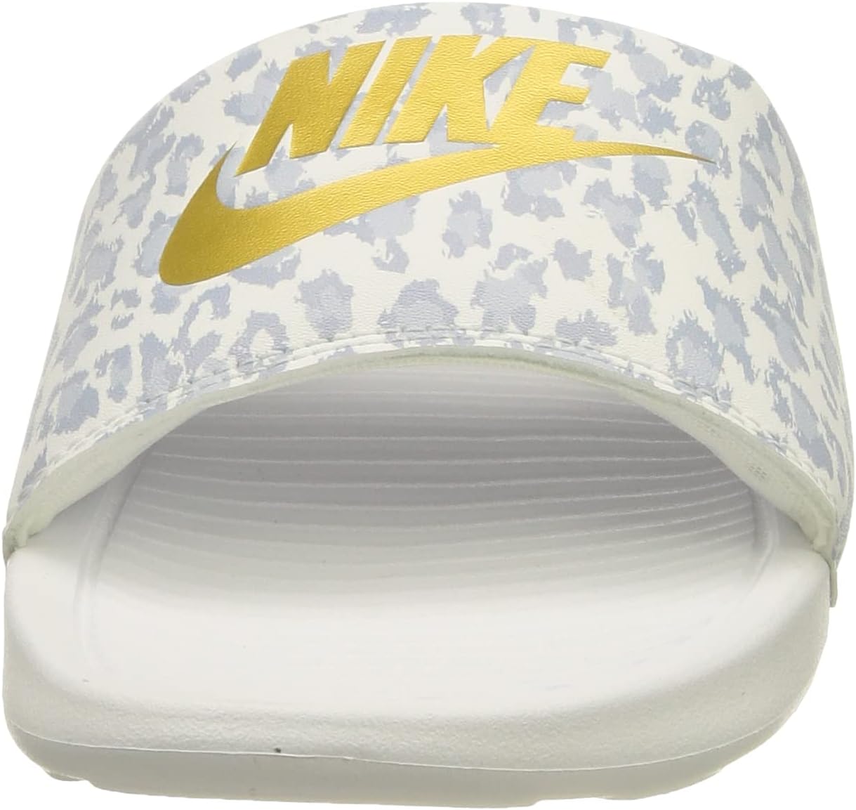 Мужские шлепанцы для пляжа и бассейна Nike Victori One, Multicoloured White Metallic Gold Wolf Grey — фото 2