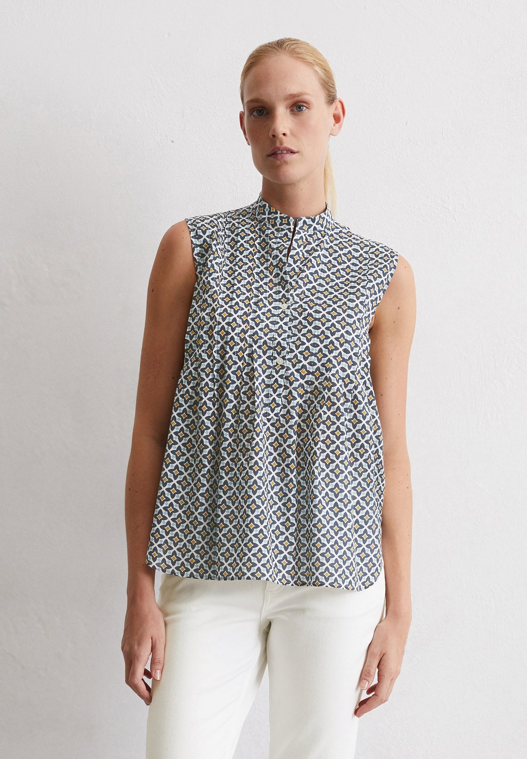 

Топ ÄRMELLOSE PRIN - Blouse Marc O'Polo, темно-синий