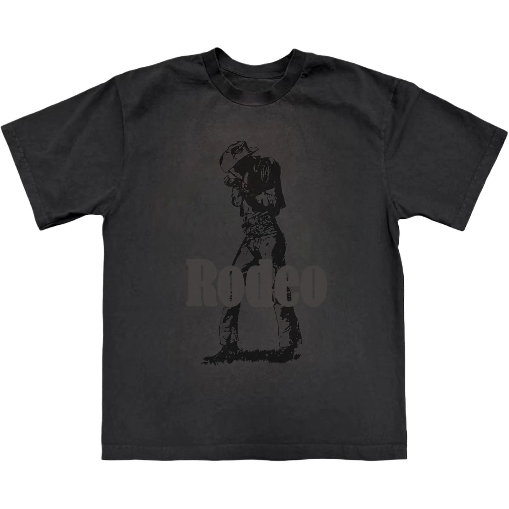 

Футболка унисекс FW25 RODEO 10 YEARS COWBOY TEE II Travis Scott, черный