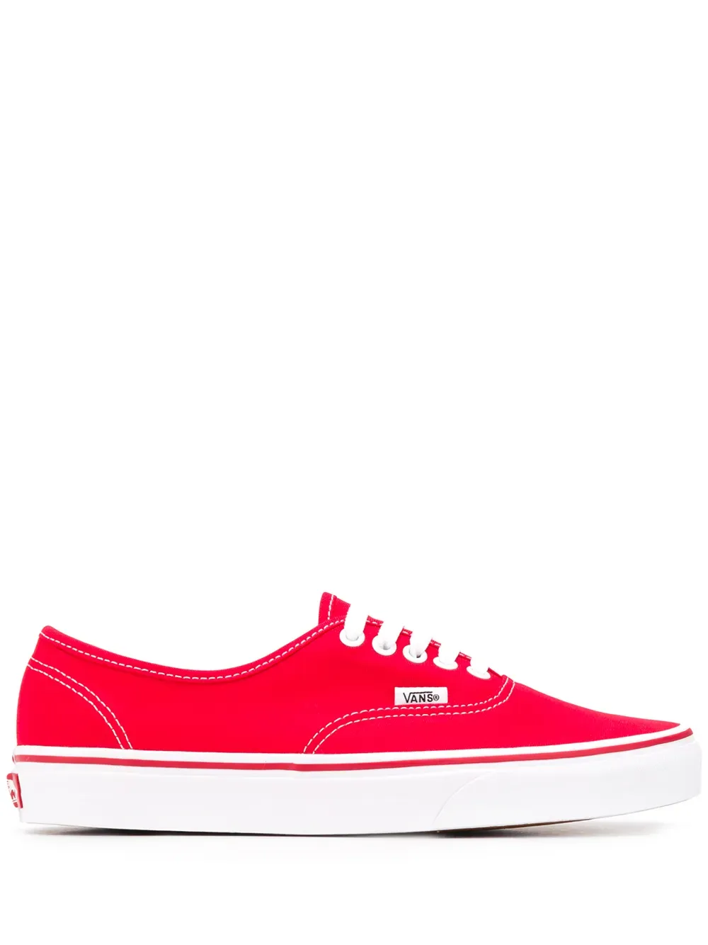 Кеды Authentic Vans, красный