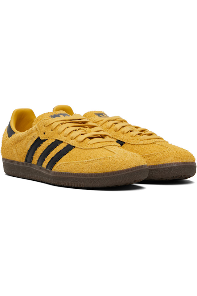 Adidas Originals Желтые кроссовки Samba OG — фото 4
