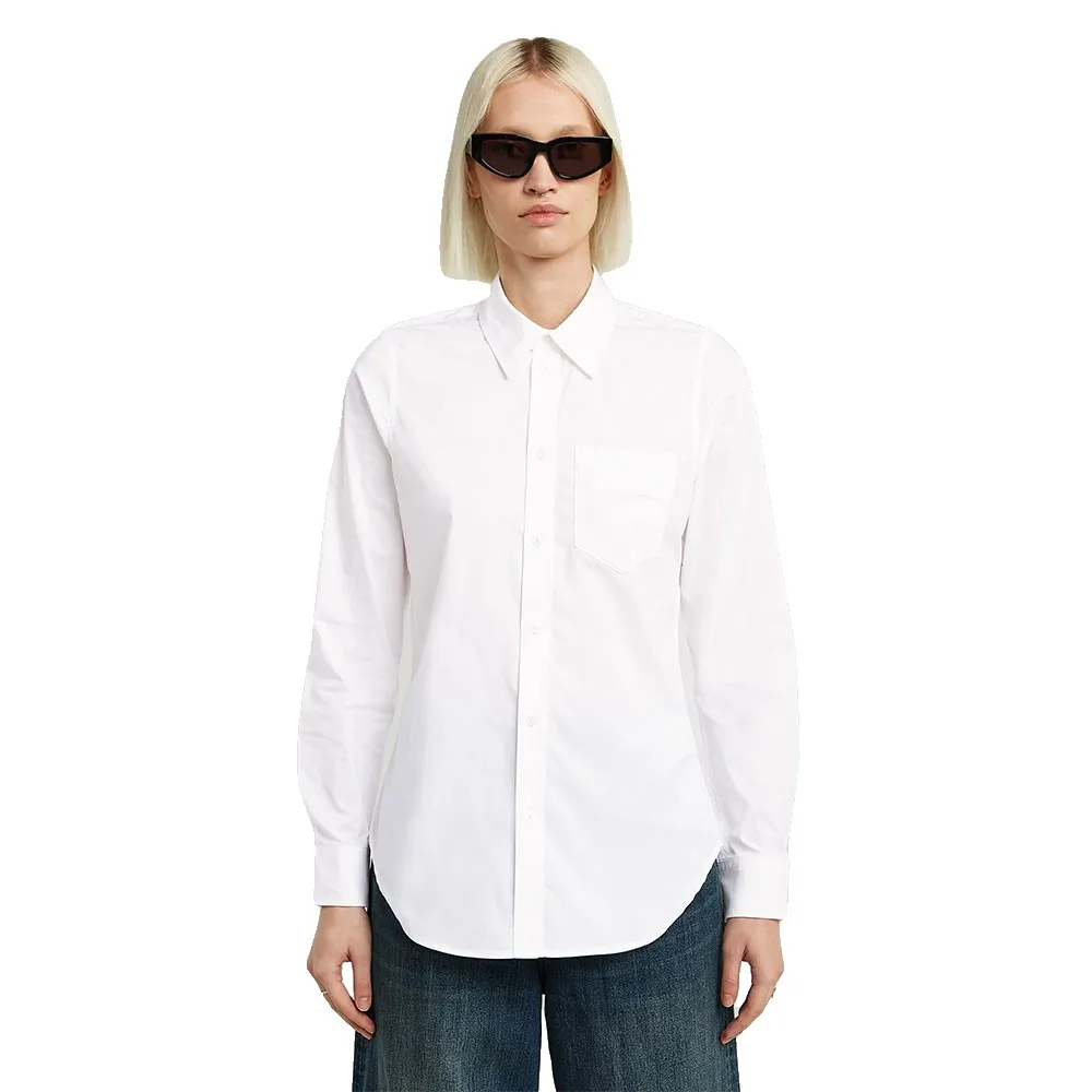

Рубашка с длинным рукавом G-Star D27115-D321 Slim Fit, белый