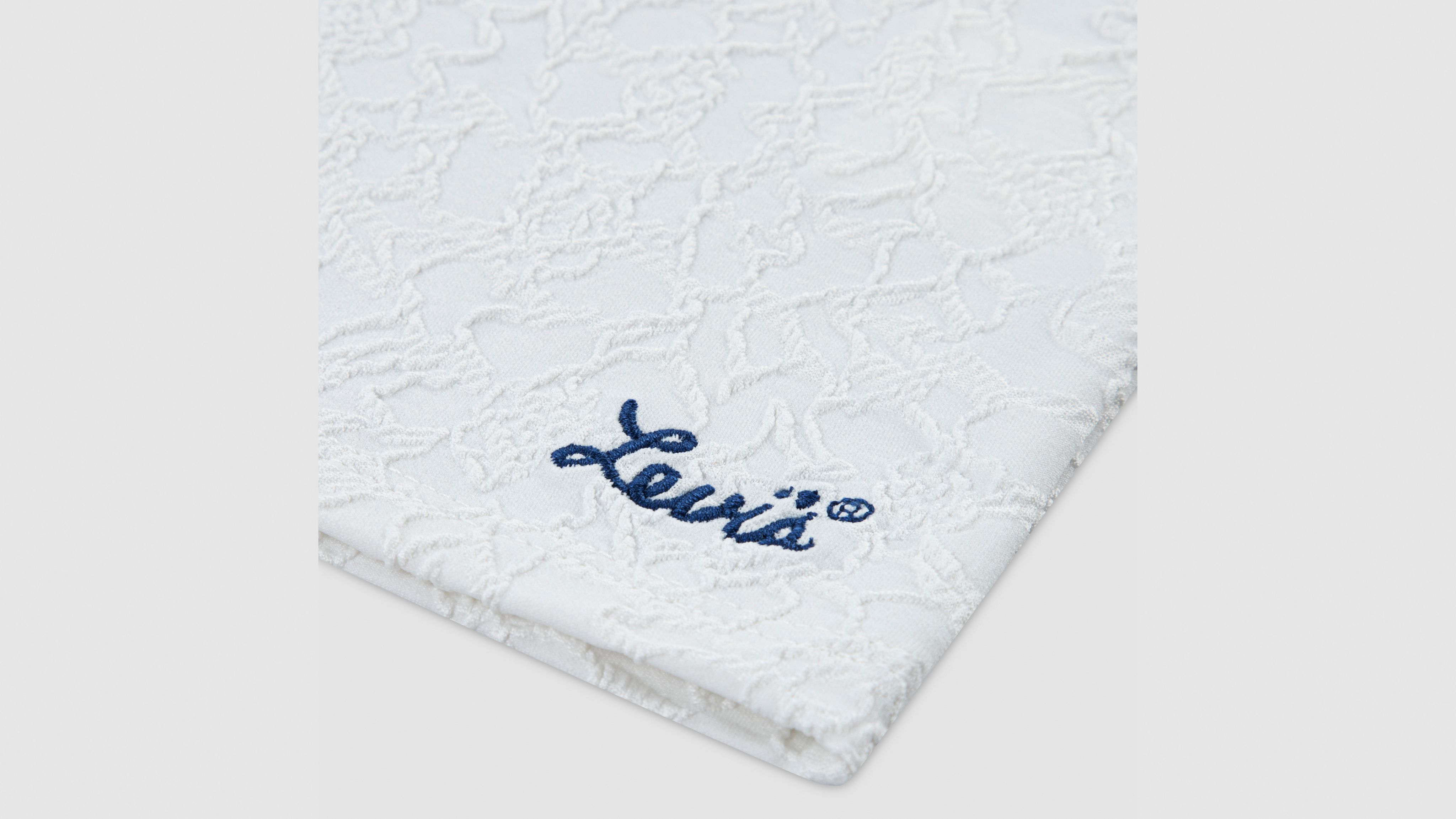 Жаккардовый трикотажный топ Ss для девочек больших размеров S-xl Levi's, Bright White - White — фото 3