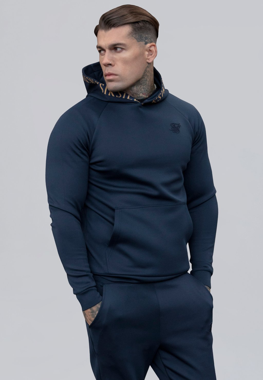 

Толстовка DYNAMIC SIKSILK, темно-синий
