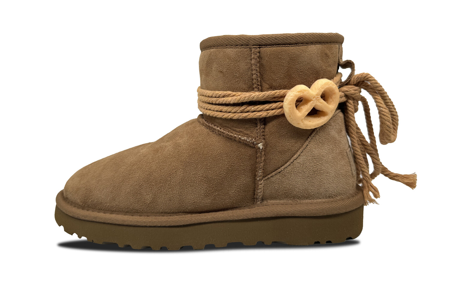 

Классические блестящие мини-сапоги для снега женские Ugg, цвет Light Brown