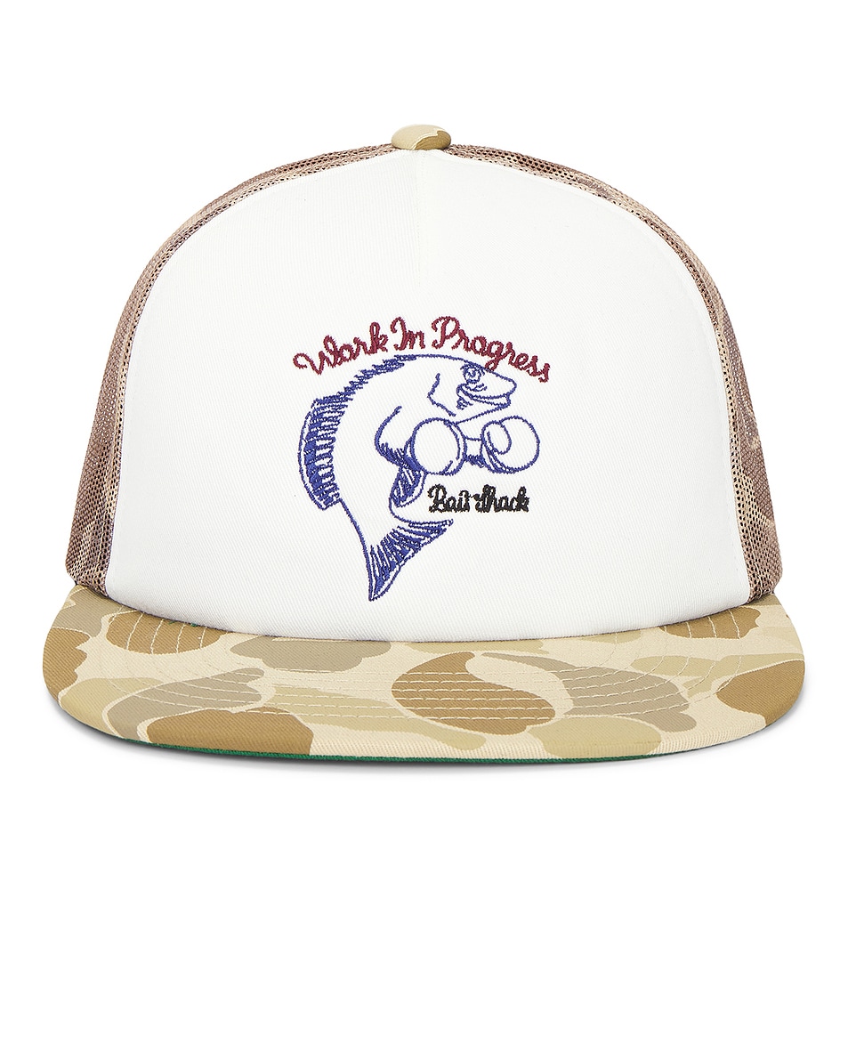 

Графическая кепка-дальнобойщик Carhartt Wip, Camo Duck, Desert, & White