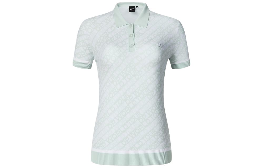 

FILA Golf Series вязаный свитер для женщин горохово-зеленый