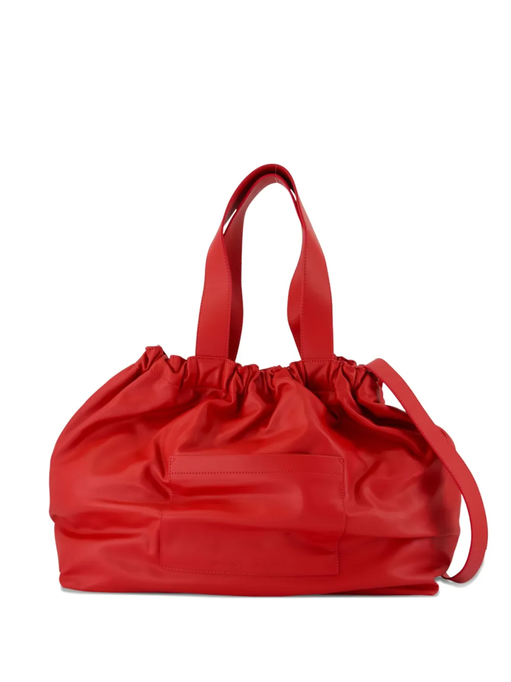 

Большая сумка-тоут Saemni на завязках SAMSOE SAMSOE, красный