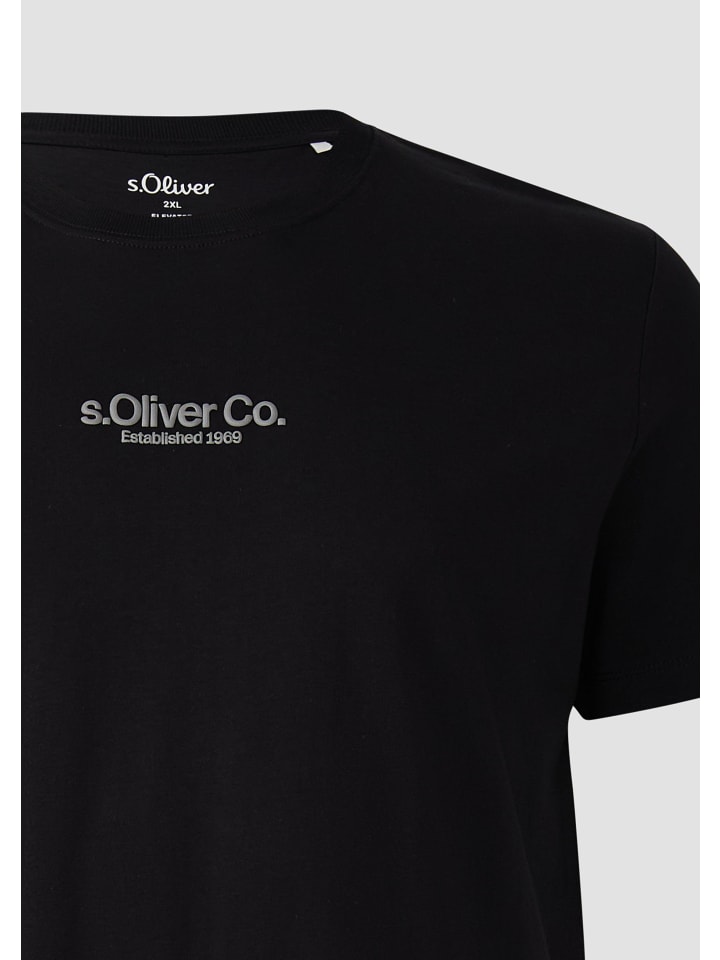 

Футболка s.Oliver, черный