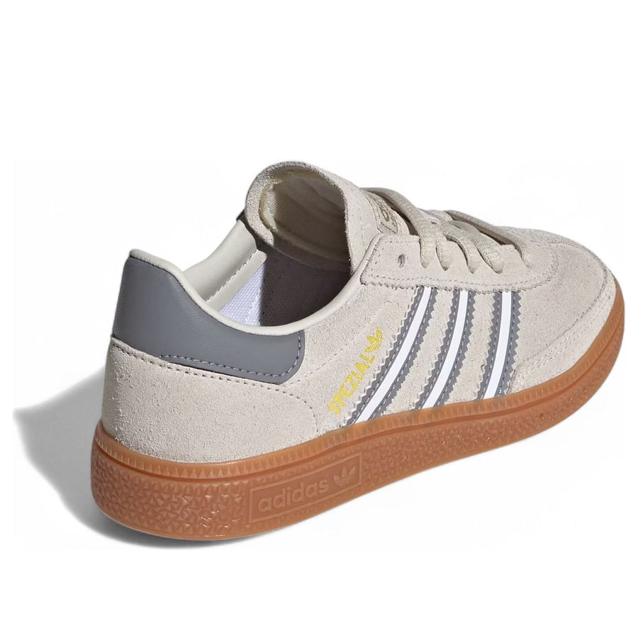 Кроссовки (PS) adidas Handball Spezial Elastic 'Alumina White Grey', желто-коричневый — фото 4