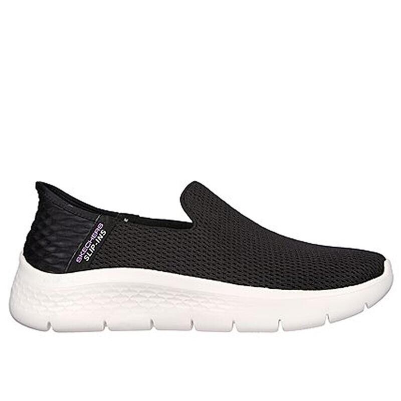 

Женские кроссовки Skechers для ходьбы 124963_BKW Черный Без шнурков
