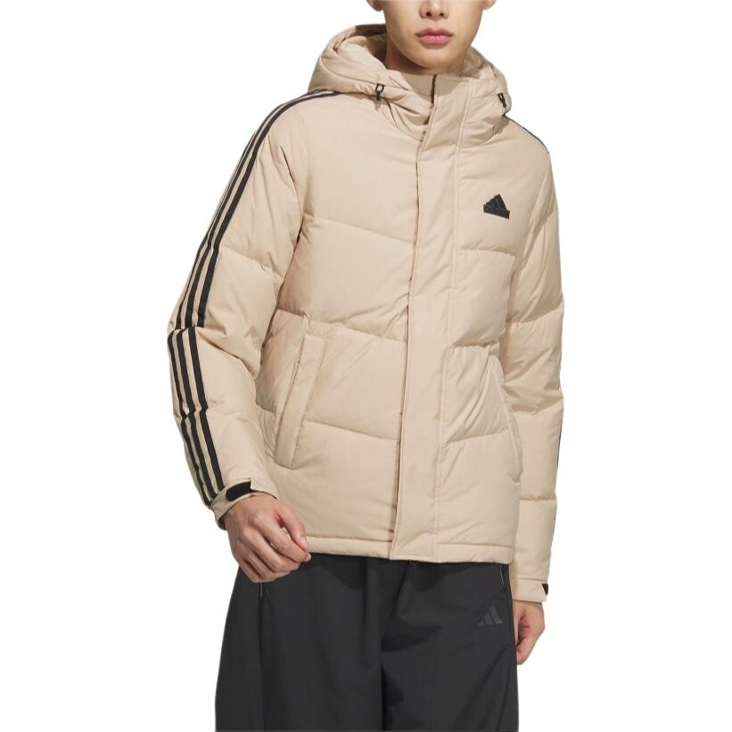 

Пуховик унисекс Magic светло-коричневый Adidas