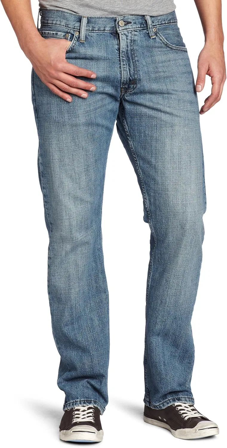 Джинсы прямого кроя Levi's, цвет индиго