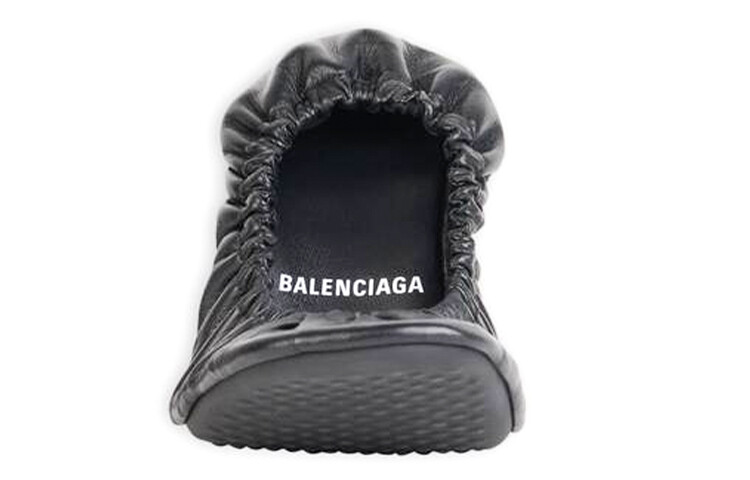 Туфли женские Balenciaga Tug High Heels, черный — фото 4