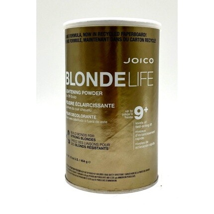 

Joico BlondeLife Осветляющая пудра для снятия макияжа с кожи головы 9+ для сильных блондинок, 16 унций