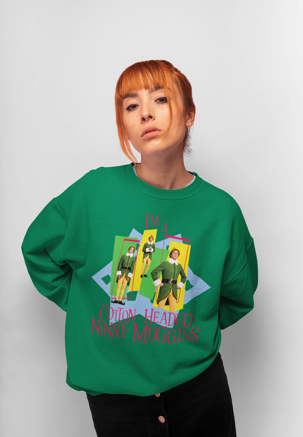 

Толстовка ELF RETRO NINNY MUGGINS Henry Tiger, зеленый